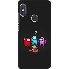 Чехол Амонг Ас для Xiaomi Redmi Note 5 Pro (AlphaPrint) (Импостер)