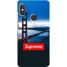 Чехол для Xiaomi Redmi Note 5 Pro с картинкой Supreme (AlphaPrint)