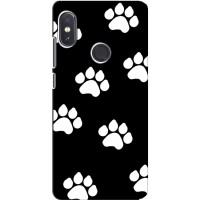 Бампер для Xiaomi Redmi Note 5 Pro з картинкою "Песики" – Сліди собак