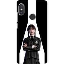 Чехлы Венсдей на Xiaomi Redmi Note 5 Pro Уэнсдей (AlphaPrint) (W-Wednesday)