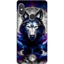Защитные чехлы для Сяоми Редми Ноут 5 Про (AlphaPrint) (ХИТ продаж) ВОЛК (Волк)