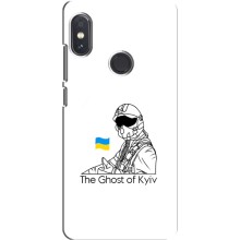 Защитные чехлы (Призрак Киева) для Xiaomi Redmi Note 5 Pro (AlphaPrint) (Летчик Киева)