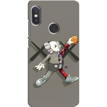 Чехлы для Xiaomi Redmi Note 5 - Bearbrick Louis Vuitton (PREMIUMPrint) (Беарбрик Джордан)