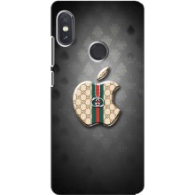 Чехлы ГУЧЧИ для Сяоми Редми Ноут 5 (AlphaPrint) (Apple gucci)