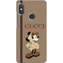 Чехлы ГУЧЧИ для Сяоми Редми Ноут 5 (AlphaPrint) (Mickey GUCCI)