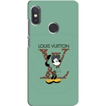 Чохли Луі Вітон для Xiaomi Redmi Note 5 (AlphaPrint - LOUIS VUITTON) (Міккі Маус LV)