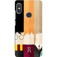 Чехлы с Гарри Поттером для Xiaomi Redmi Note 5 (AlphaPrint) (обложка Гарри Поттера)