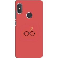 Чехлы с Гарри Поттером для Xiaomi Redmi Note 5 (AlphaPrint) (шрам и очки)