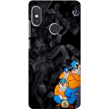 Чехлы с крутыми принтами для Xiaomi Redmi Note 5 - (PREMIUMPrint) (Воры)