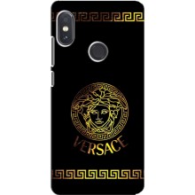 Чехлы VERSACE для Сяоми Редми Ноут 5 (PREMIUMPrint) (Logo Versace)