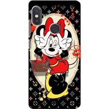 Чехол Disney Mouse Xiaomi Redmi Note 5 (PREMIUMPrint) (Минни peace)