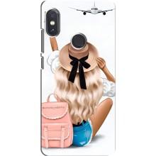 Чехол с печатью для Xiaomi Redmi Note 5 - (Мода) (AlphaPrint) (Путешествие)