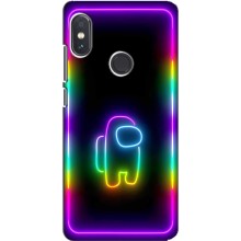 Чохли Амонг Ас для Xiaomi Redmi Note 5 (AlphaPrint) (Яскравий скін)