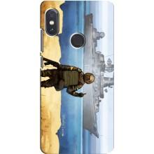 Чехол с принтом (Русский корабль...) для Сяоми Редми Ноут 5 (AlphaPrint) – Русский корабль