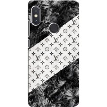 Чохол Стиль Louis Vuitton на Xiaomi Redmi Note 5 (LV на білому)