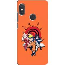Naruto Anime Чехлы для Сяоми Редми Ноут 5 (AlphaPrint)