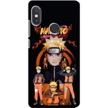 Naruto Anime Чехлы для Сяоми Редми Ноут 5 (AlphaPrint)