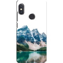 Силиконовый чехол с КАРТИНКАМИ лето для Xiaomi Redmi Note 5 (AlphaPrint) (Гори)