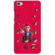 Бампер (ТПУ) з принтом Brawl Stars на Редмі Нот 5А (Кольт на червоному)