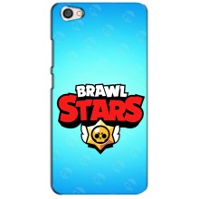 Чехлы Brawl Stars для Xiaomi Redmi Note 5A (AlphaPrint) – Лого Бравл Старс