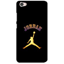 Чохли для Xiaomi Redmi Note 5A - з картинкою JORDAN (AlphaPrint) (Jordan Gold)