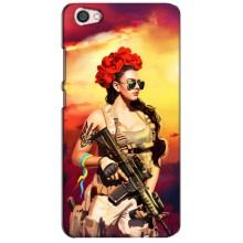 ЗСУ Чохли (TPU) для Xiaomi Redmi Note 5A (Жінка солдат)