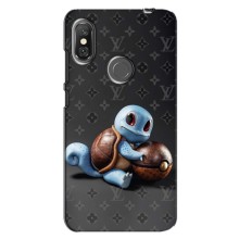 Брендновые Чехлы для Xiaomi Redmi Note 6 Pro - (PREMIUMPrint) (Черепашка)