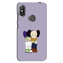 Чехлы для Xiaomi Redmi Note 6 Pro - Bearbrick Louis Vuitton (PREMIUMPrint) (Дружба Беарбрик)