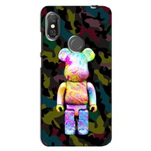 Чехлы для Xiaomi Redmi Note 6 Pro - Bearbrick Louis Vuitton (PREMIUMPrint) (Яркий Bearbrick)