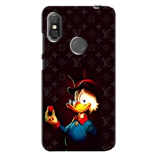 Чехлы для Xiaomi Redmi Note 6 Pro - Скрудж МакДак Louis Vuitton (PREMIUMPrint) (Скрудж с бриллиантом)