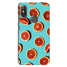 Чехлы с Фруктами для Xiaomi Redmi Note 6 Pro (VPrint) (Грейпфрут)