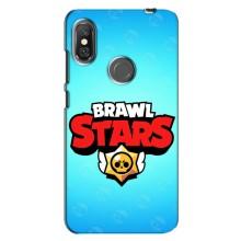 Чехлы Brawl Stars для Xiaomi Redmi Note 6 Pro (AlphaPrint)