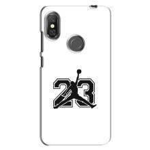 Чехлы для Xiaomi Redmi Note 6 Pro - с картинкой JORDAN (AlphaPrint) – Jordan 23