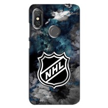 Чохли з прінтом Спортивна тематика для Xiaomi Redmi Note 6 Pro – NHL хокей