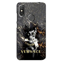 Чехлы VERSACE для Сяоми Редми Ноут 6 Про (PREMIUMPrint) (AlphaPrint-ген.)