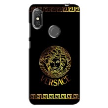 Чехлы VERSACE для Сяоми Редми Ноут 6 Про (PREMIUMPrint) (Logo Versace)