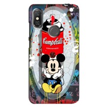 Чехол Disney Mouse Xiaomi Redmi Note 6 Pro (PREMIUMPrint) (Американский Маус)