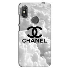 Чехол с Брендами одежды на Редми Нот 6 Про – CHANEL