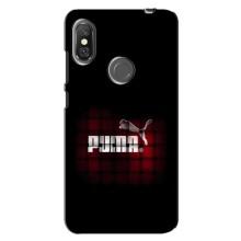 Чехол с Брендами одежды на Редми Нот 6 Про – PUMA стиль