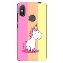 Чохол Unicorn на Xiaomi Redmi Note 6 Pro (Яскравий Єдинорог)