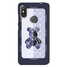 Крутые Чехлы Луи Виттон для Xiaomi Redmi Note 6 Pro (AlphaPrint) (Медвежонок LV)