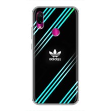 Чехлы Адидас для Xiaomi Redmi Note 7 Pro (AlphaPrint) (Адидас с полосами)