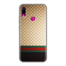 Чехлы Бренд GUCCI для Xiaomi Redmi Note 7 Pro – Фон Гуччи