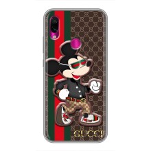 Чехлы Бренд GUCCI для Xiaomi Redmi Note 7 Pro – Маус Гуччи