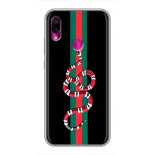 Чехлы Бренд GUCCI для Xiaomi Redmi Note 7 Pro (Змей Гуччи)