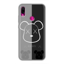 Чехлы для Xiaomi Redmi Note 7 Pro - Bearbrick Louis Vuitton (PREMIUMPrint) (БеарБрик глаза)