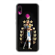 Чехлы для Xiaomi Redmi Note 7 Pro (Leo чемпион) (AlphaPrint) (Месси Король)