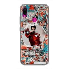 Чехлы с героями Марвел Xiaomi Redmi Note 7 Pro (VPrint)