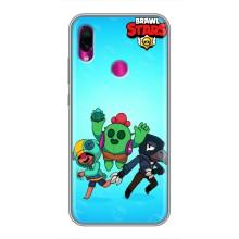 Чехлы Brawl Stars для Xiaomi Redmi Note 7 Pro (AlphaPrint)