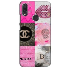 Чехол (Dior, Prada, YSL, Chanel) для Xiaomi Redmi Note 7 Pro (Модница)